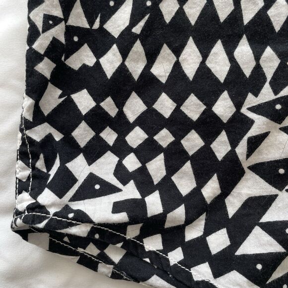 RARE Modern Amusement Funky Print Short Sleeve Button Down Mens Shirt Size S - Picture 6 of 11